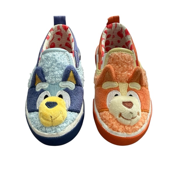 Ground Up Other - Bluey & Bingo Kids Slip-on Sneakers 7C